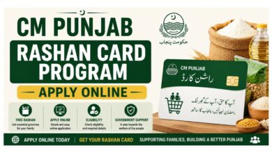 CM Punjab Rashan Card Program - Apply Online
