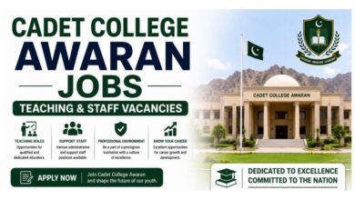 Cadet College Awaran Jobs - Teaching & Staff Vacancies