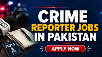 Crime Reporter Jobs in Pakistan