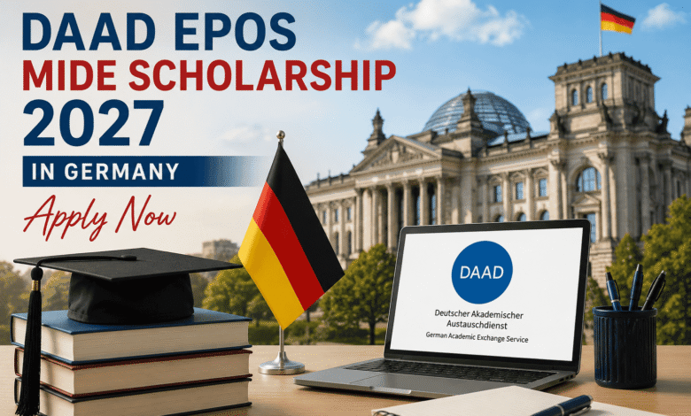 DAAD EPOS MIDE Scholarship 2027 in Germany – Apply Now