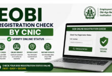 EOBI Registration Check by CNIC - Verify Online Status