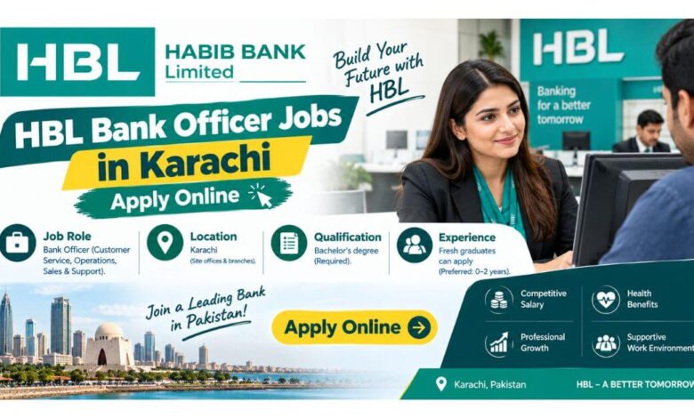 HBL Bank Officer Jobs in Karachi