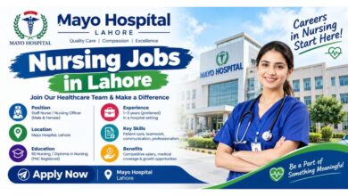 Mayo Hospital Nursing Jobs in Lahore