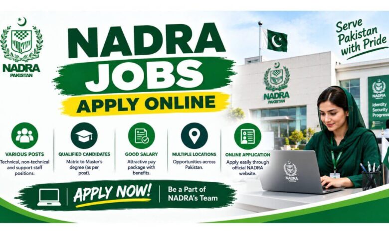 NADRA Jobs - Apply Online