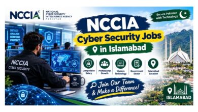 NCCIA Cyber Security Jobs in Islamabad