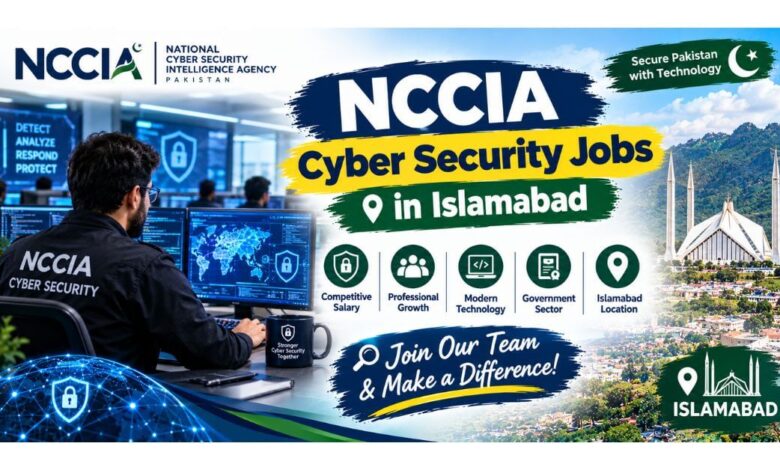 NCCIA Cyber Security Jobs in Islamabad