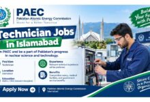 PAEC Technician Jobs in Islamabad