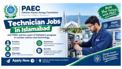 PAEC Technician Jobs in Islamabad