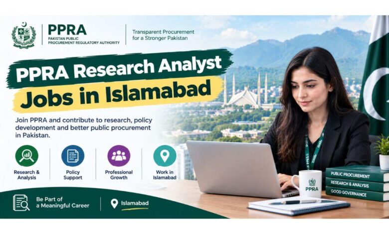 PPRA Research Analyst Jobs in Islamabad