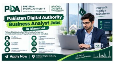 Pakistan Digital Authority Business Analyst Jobs in Islamabad