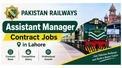 Pakistan Railways Assistant Manager Contract Jobs in Lahore