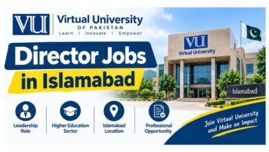 Virtual University Director Jobs in Islamabad