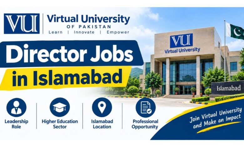 Virtual University Director Jobs in Islamabad
